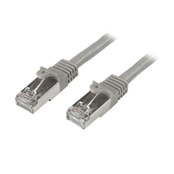 StarTech.com カテゴリ6 LANケーブル S／FTP ツメ折れ防止RJ45コネクタ 3m グレー N6SPAT3MGR1本