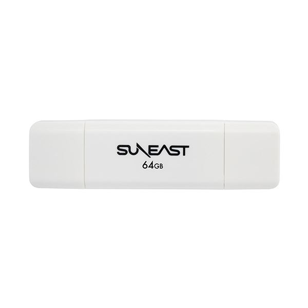 旭東エレクトロニクス SUNEAST USB3.2 フラッシュメモリ Type-A・Type-C 両搭載タイプ 64GBSE-USB3.0-064GC1 1個