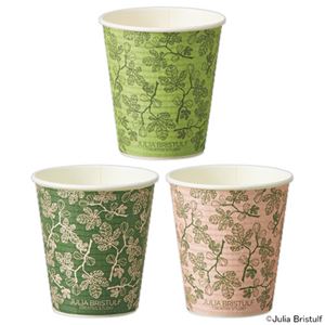 （まとめ） TANOSEEエンボスカップ FIG 210mL（7オンス） 1パック（50個） 【×3セット】