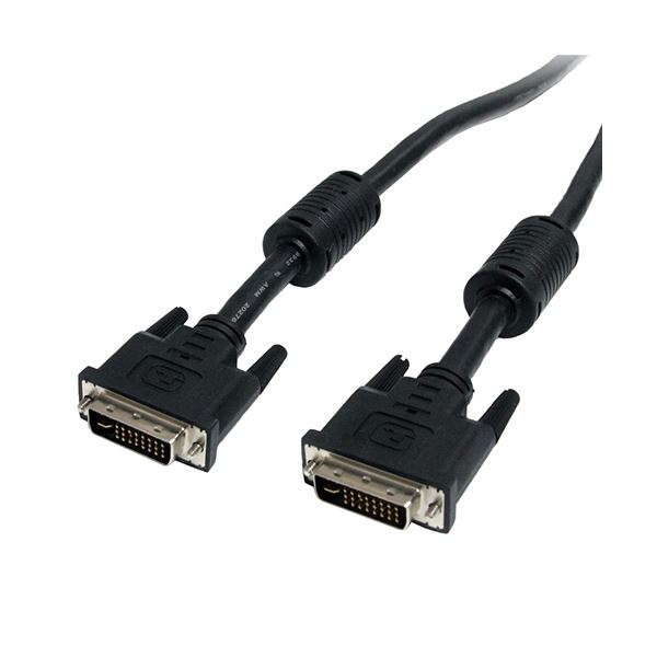 StarTech.com DVI-Iデュアルリンクケーブル ブラック 3m オス／オス DVIIDMM10 1本