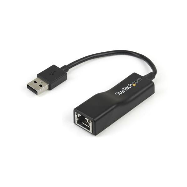 StarTech.com USB2.0有線LANアダプタ ブラック USB2100 1個