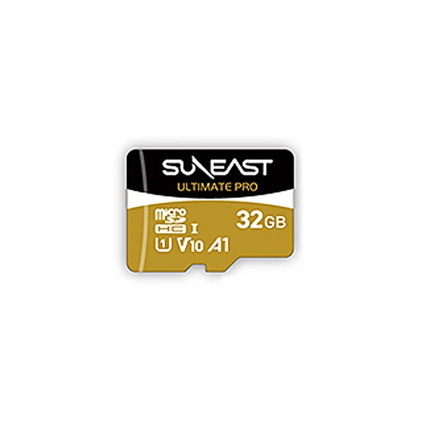 旭東エレクトロニクス SUNEAST ULTIMATE PRO microSDHC UHS-I カード 32GB V10 ゴールドSE-MSDU1032C180 1枚