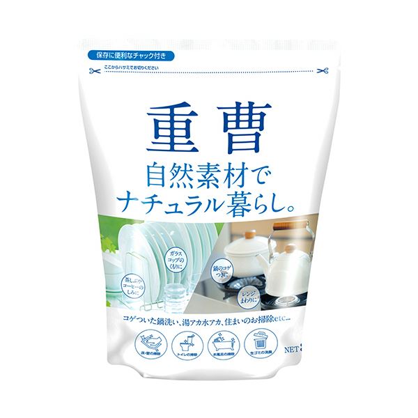 （まとめ） カネヨ石鹸自然素材でナチュラル暮らし 重曹 850g 1パック 【×5セット】