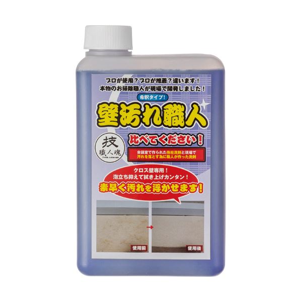 允・セサミ技職人魂 壁汚れ職人 つめかえ用 1000mL 1本