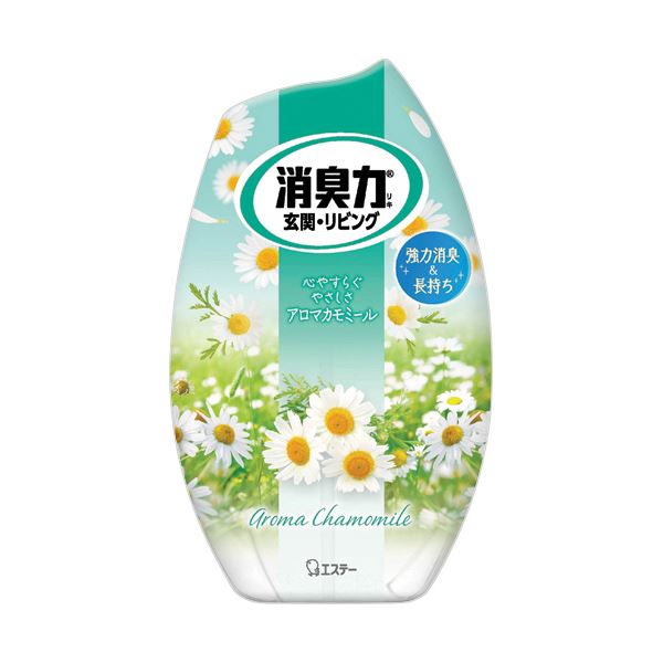 （まとめ） エステーお部屋の消臭力 アロマカモミール 400mL 1個 【×5セット】