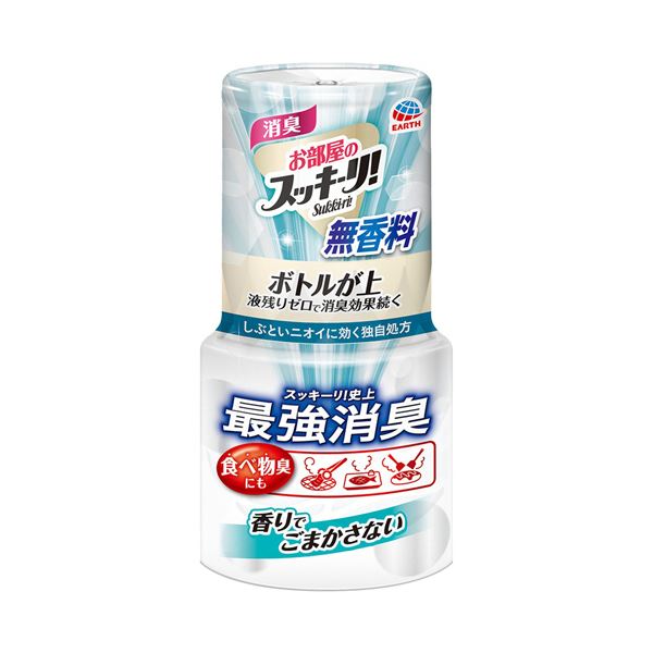 （まとめ） アース製薬お部屋のスッキーリ！ 無香料 400mL 1個 【×5セット】