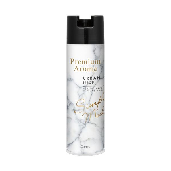 （まとめ） エステートイレの消臭力スプレー Premium Aroma アーバンリュクス 365mL 1本 【×5セット】