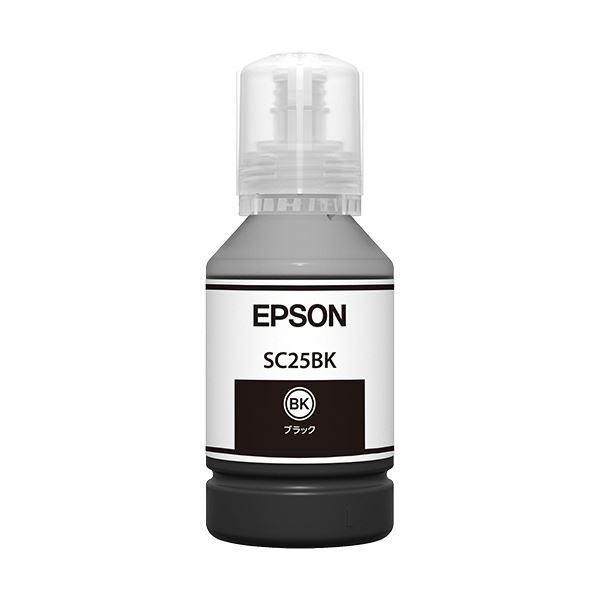 エプソンインクボトル ブラック 140mL SC25BK 1個