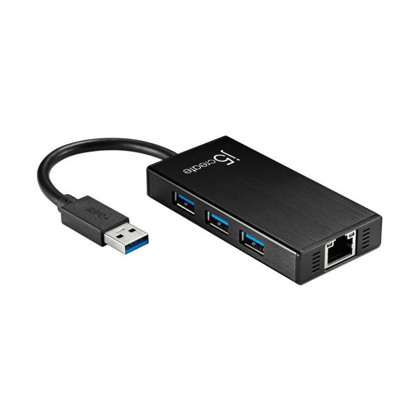 j5 CreateUSB3.0対応ギガビットイーサネットマルチアダプター JUH470 1個