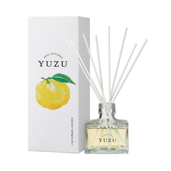 デイリーアロマジャパン 高知県産YUZU リードディフューザー 120mL 1セット