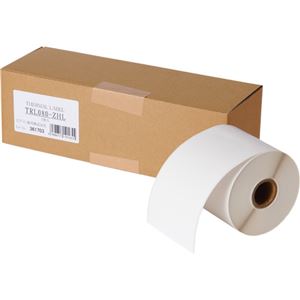 エプソンサーマルラベルロール紙 80mm幅 約38m 全面ラベル 高保存 TRL080-ZHL 1箱（3巻）