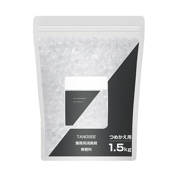 TANOSEE業務用消臭剤 無香料 詰替用 1.5kg 1セット（3個）