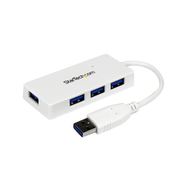 StarTech.com 4ポート USB3.0ハブ ホワイト ST4300MINU3W 1個