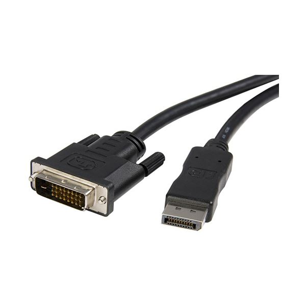 StarTech.com DisplayPort-DVI変換ケーブル 3m オス／オス 1920×1200対応 ブラックDP2DVIMM10 1本