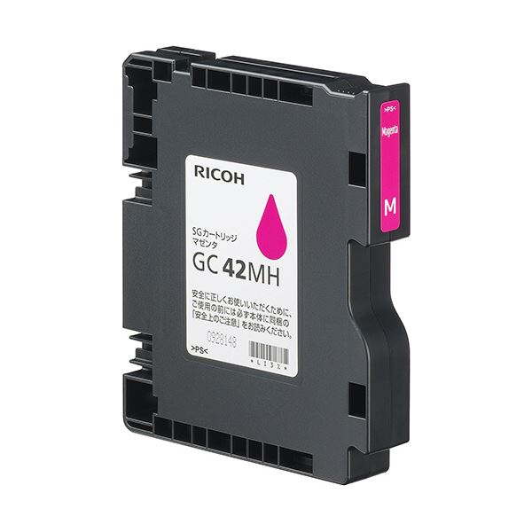 リコーSGカートリッジ GC42MH マゼンタ Lサイズ 515928 1個