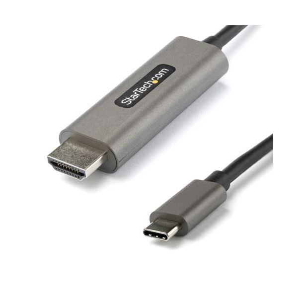 StarTech.com USB-C-HDMI 変換ケーブル 1m 4K／60Hz／HDR10 CDP2HDMM1MH 1本