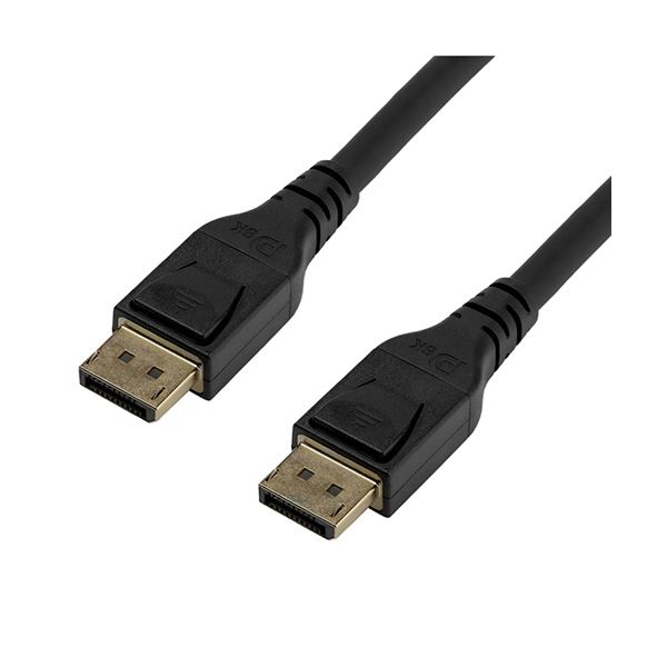 StarTech.com DisplayPort1.4ケーブル ブラック 3m オス／オス 8K対応 DP14MM3M 1本