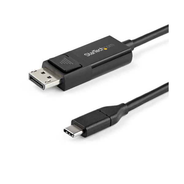 StarTech.com USB TypeC-DisplayPort 1.2変換ケーブル 1m ブラック CDP2DP1MBD1本