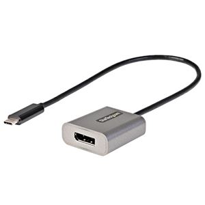 StarTech.com USB C-DisplayPort ディスプレイ変換アダプタ グレー CDP2DPEC 1個