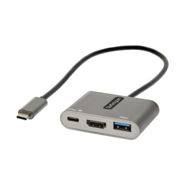 StarTech.com USB Type-Cマルチ変換アダプター USB-C-4K HDMI／100W PD／USB 3.0 ハブCDP2HDUACP2 1台