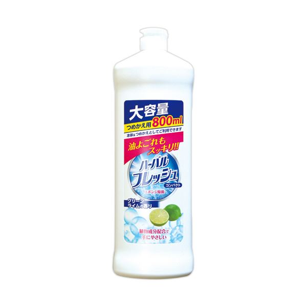 （まとめ） ミツエイハーバルフレッシュコンパクト グリーンライム 詰替 800mL 1本 【×5セット】