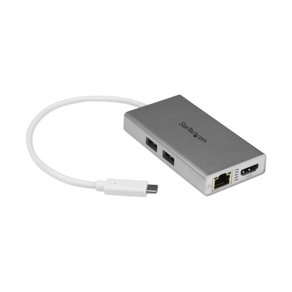 StarTech.com USB Type-C接続ノートパソコン用マルチポートアダプタ DKT30CHPDW 1台