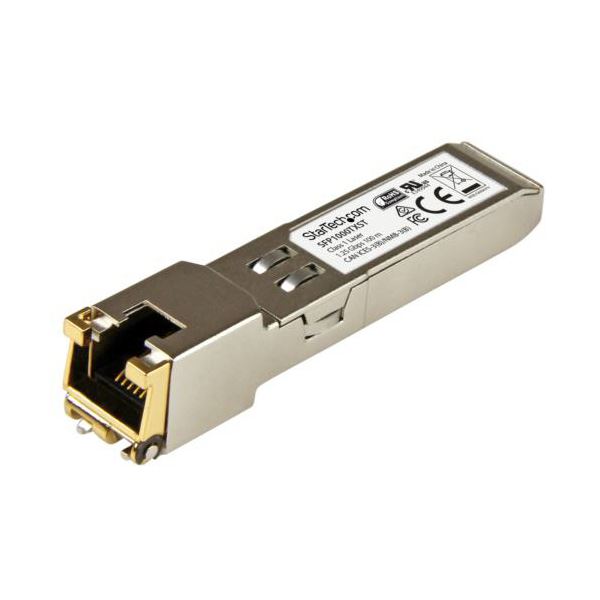 StarTech.com SFPモジュール／MSA対応アンコード／1000BASE-TX準拠 SFP1000TXST 1台