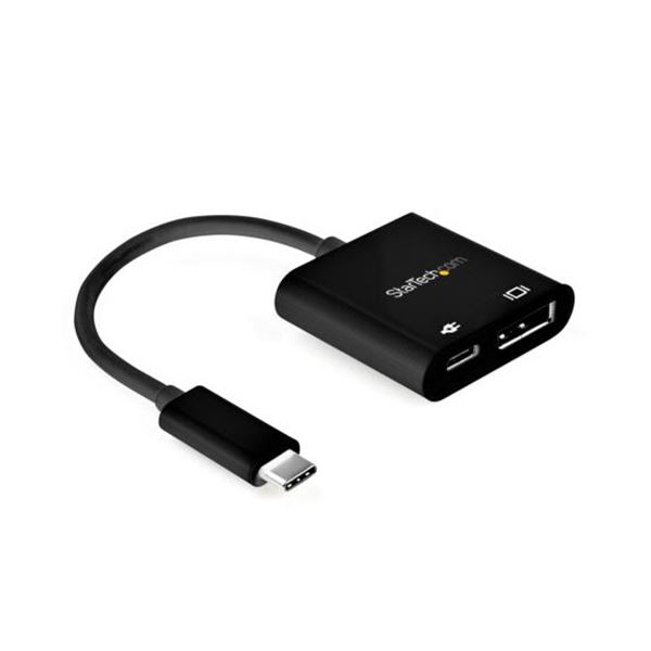 StarTech.com USB-C-DisplayPort アダプタ PD対応 CDP2DP14UCPB 1個