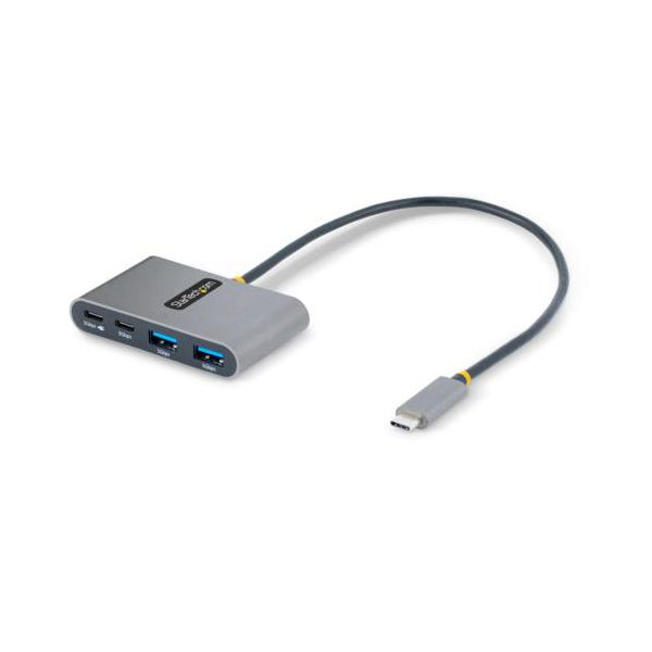 StarTech.com USBハブ 100W PD USB-A×2+USB-C×2 30cm スペースグレー5G2A2CPDB-USB-C-HUB 1個