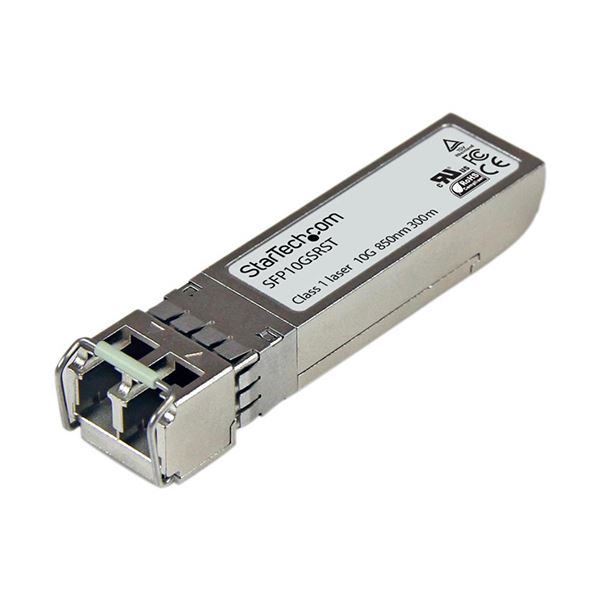 StarTech.com SFP+モジュール Cisco製品SFP-10G-SRモジュール互換 10GBASE-SR準拠光トランシーバSFP10GSRST 1個