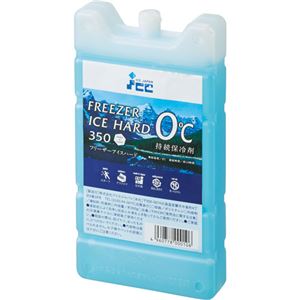 （まとめ） アイスジャパン保冷剤 フリーザーアイスハード 約350g FIH-13H 1個 【×10セット】