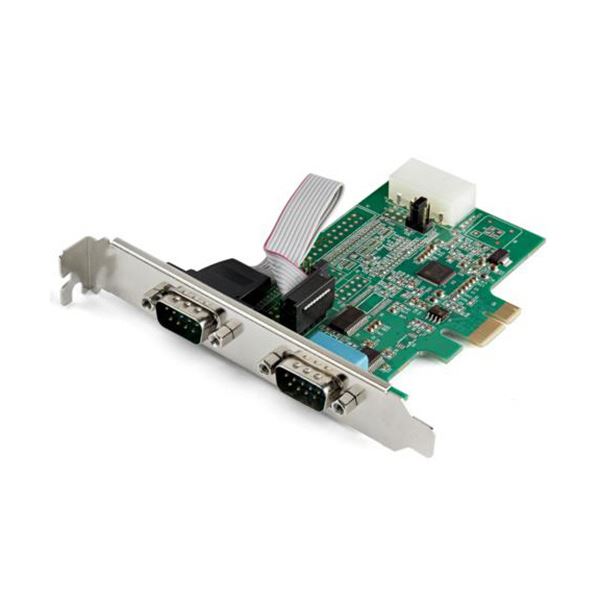 StarTech.com PCI Express シリアルアダプターカード 2ポート PEX2S953 1個