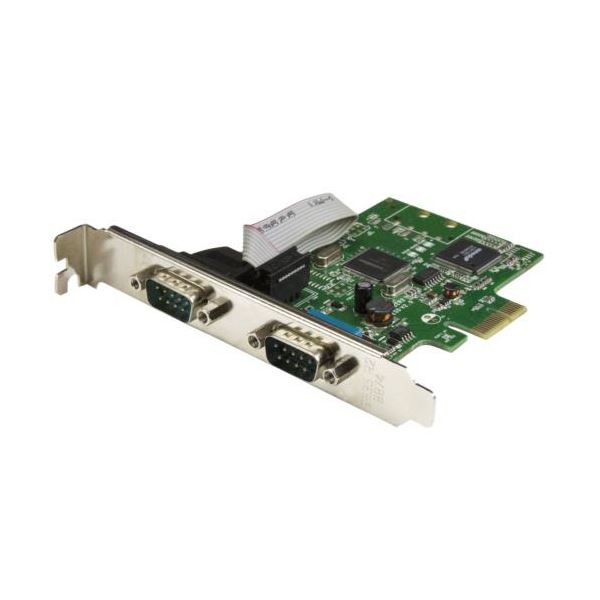 StarTech.com RS232C 2ポート増設PCI Expressカード PEX2S1050 1個