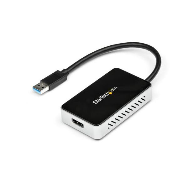 StarTech.com USB3.0接続 HDMI変換アダプタ（USBポート×1口付き） USB A（オス）-HDMI（メス）USB32HDEH 1個