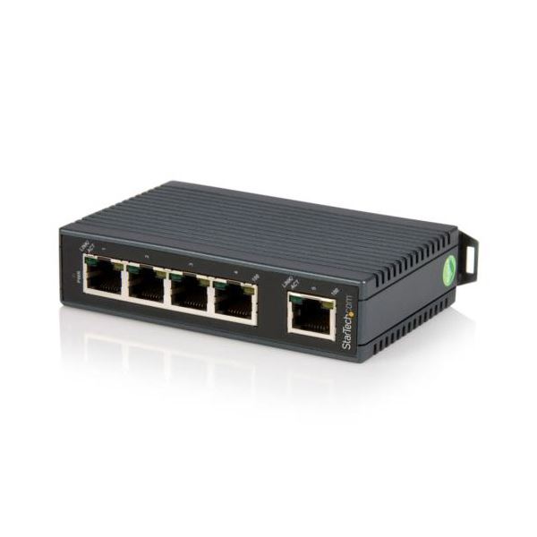 StarTech.com 産業用スイッチングハブ 10／100Mbps対応 5ポート IES5102 1台