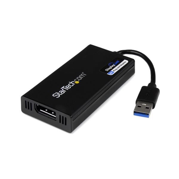 StarTech.com USB 3.0接続4K対応DisplayPort外付けグラフィックアダプタ USB32DP4K1台