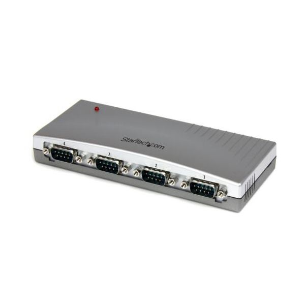 StarTech.com USB-RS232C（4ポート） DB9変換アダプタ ICUSB2324 1台