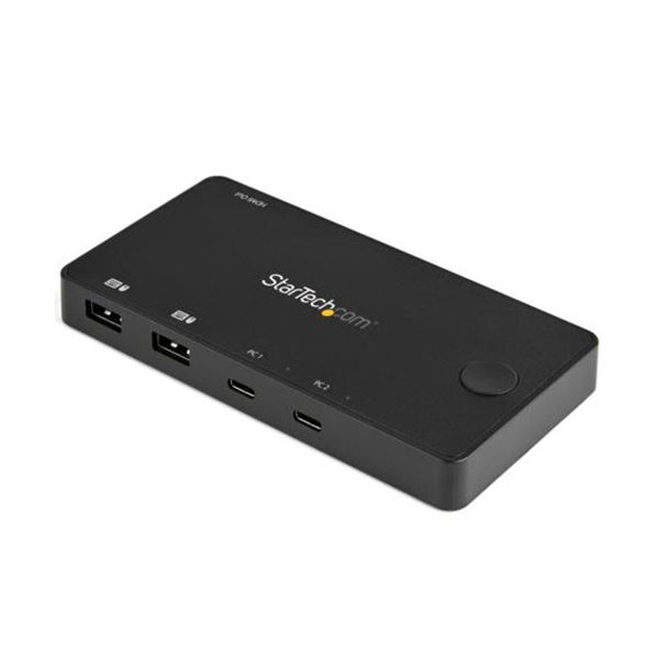 StarTech.com USB-C対応2ポートパソコン切替器 ブラック SV211HDUC 1個