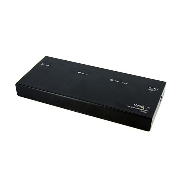 StarTech.com 2出力対応 DVIディスプレイスプリッター ST122DVIA 1台