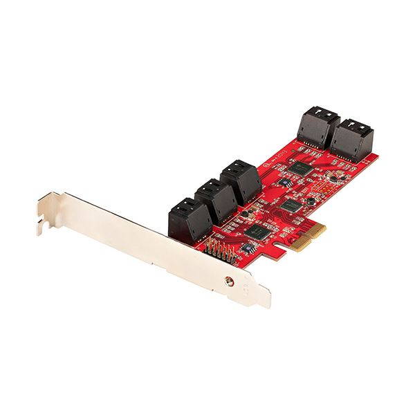 StarTech.com SATA 10ポート増設PCI Express インターフェースカード10P6G-PCIE-SATA-CARD 1個