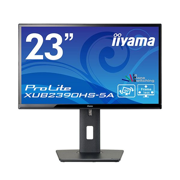 iiyamaProLite 23型ワイド液晶ディスプレイ XUB2390HS-B5A 1台