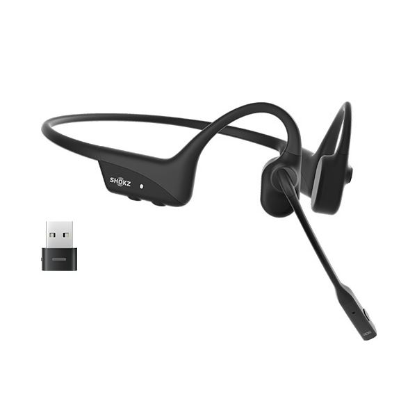 フォーカルポイントSHOKZ ワイヤレス骨伝導ヘッドセット OpenComm2 UC USB-A SKZ-EP-000023 1個