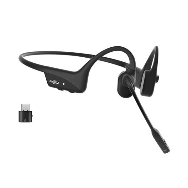 フォーカルポイントSHOKZ ワイヤレス骨伝導ヘッドセット OpenComm2 UC USB-C SKZ-EP-000024 1個