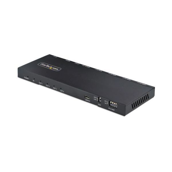 StarTech.com ビデオスプリッター 1入力4出力 ブラック HDMI-SPLITTER-44K60S 1台