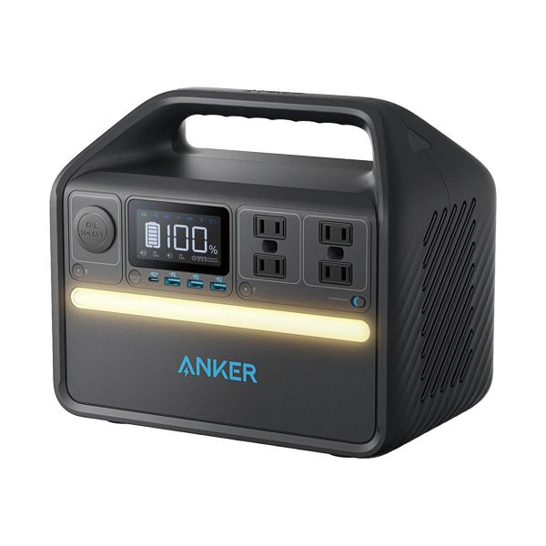 アンカージャパンポータブル電源 Anker 535 Portable Power Station 512Wh ブラック A17515121台