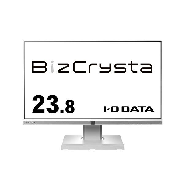 アイオーデータBizCrysta Type-C搭載＆フリースタイルスタンド 23.8型ワイド液晶ディスプレイ ホワイト 5年保証LCD-BC241DW-F 1台