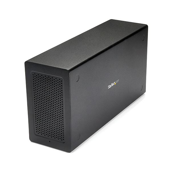 StarTech.com Thunderbolt 3接続PCIe外付けケース アルミ筐体 ブラック TB31PCIEX161台