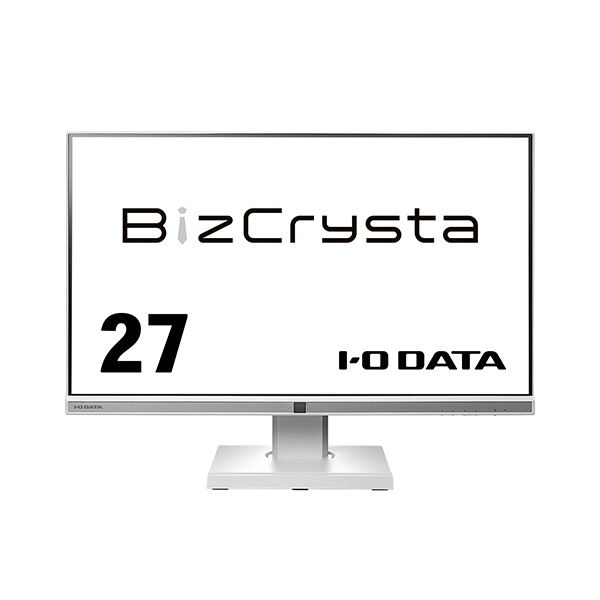 アイオーデータBizCrysta Type-C搭載＆フリースタイルスタンド 27型ワイド液晶ディスプレイ ホワイト 5年保証LCD-BCQ271DW-F 1台