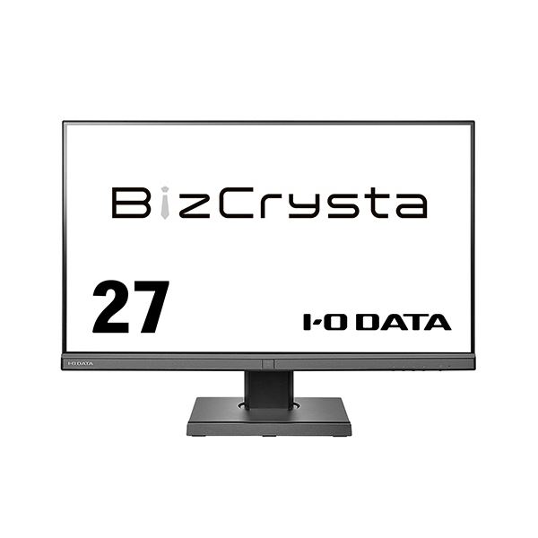 アイオーデータBizCrysta Type-C搭載＆フリースタイルスタンド 27型ワイド液晶ディスプレイ ブラック 5年保証LCD-BCQ271DB-F 1台