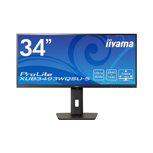 iiyamaProLite 34型ワイド液晶デイスプレイ XUB3493WQSU-B5 1台